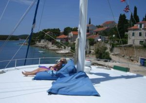 Kaeptan Jure Sun Deck holiday cruise croatia