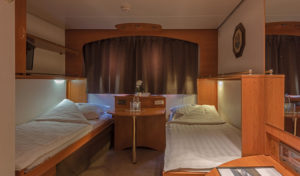 MS Olympia two bed upper deck cabin