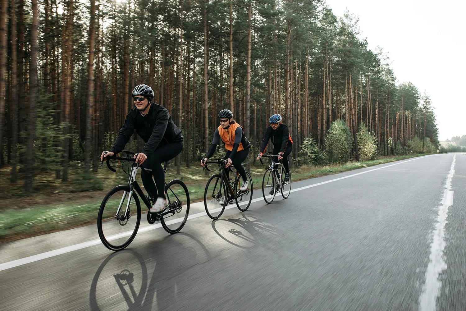 Ciclistas carretera