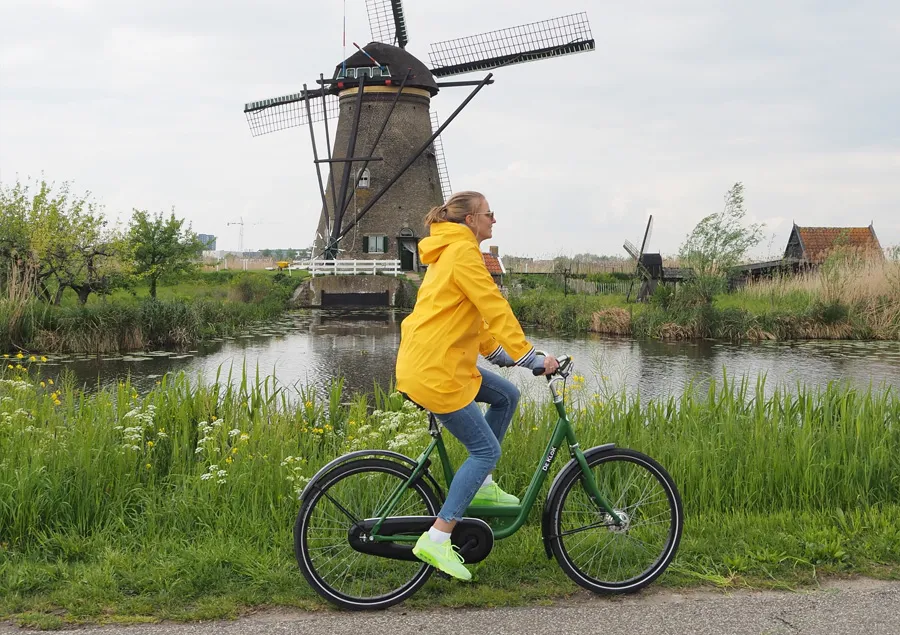 Cycling through the country side